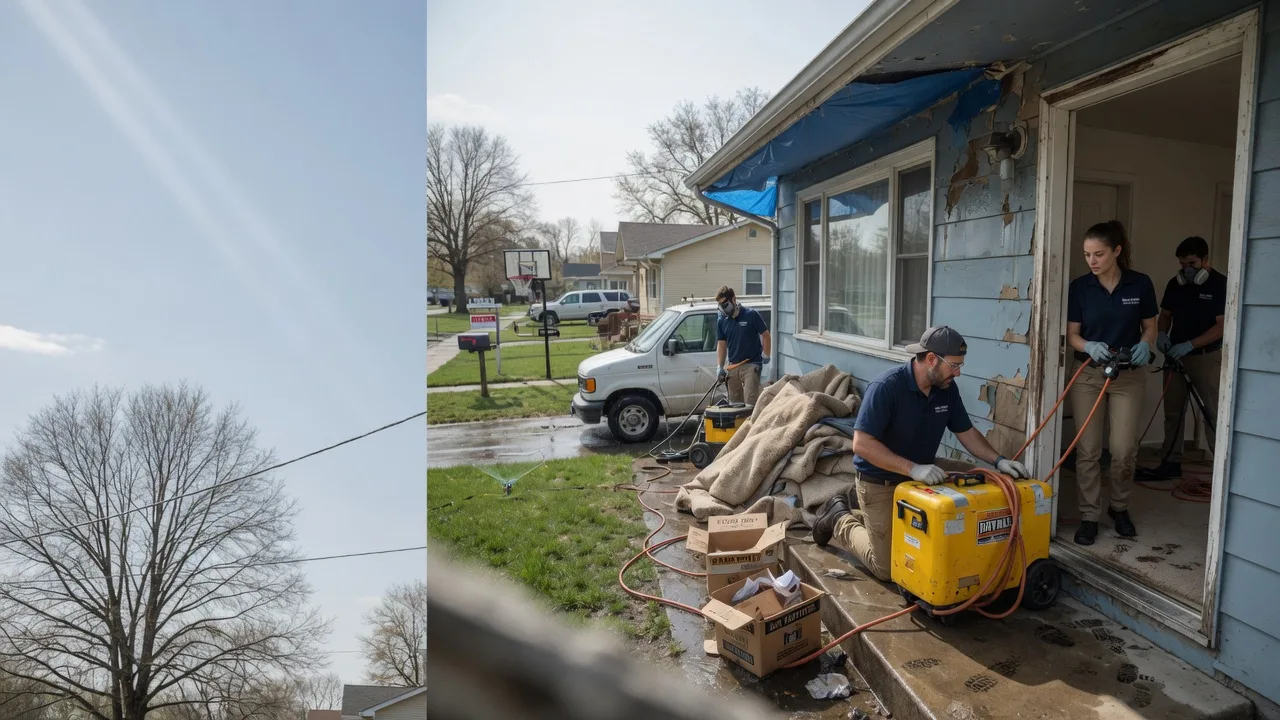 Basement Flood Cleanup in Nada, TX near me